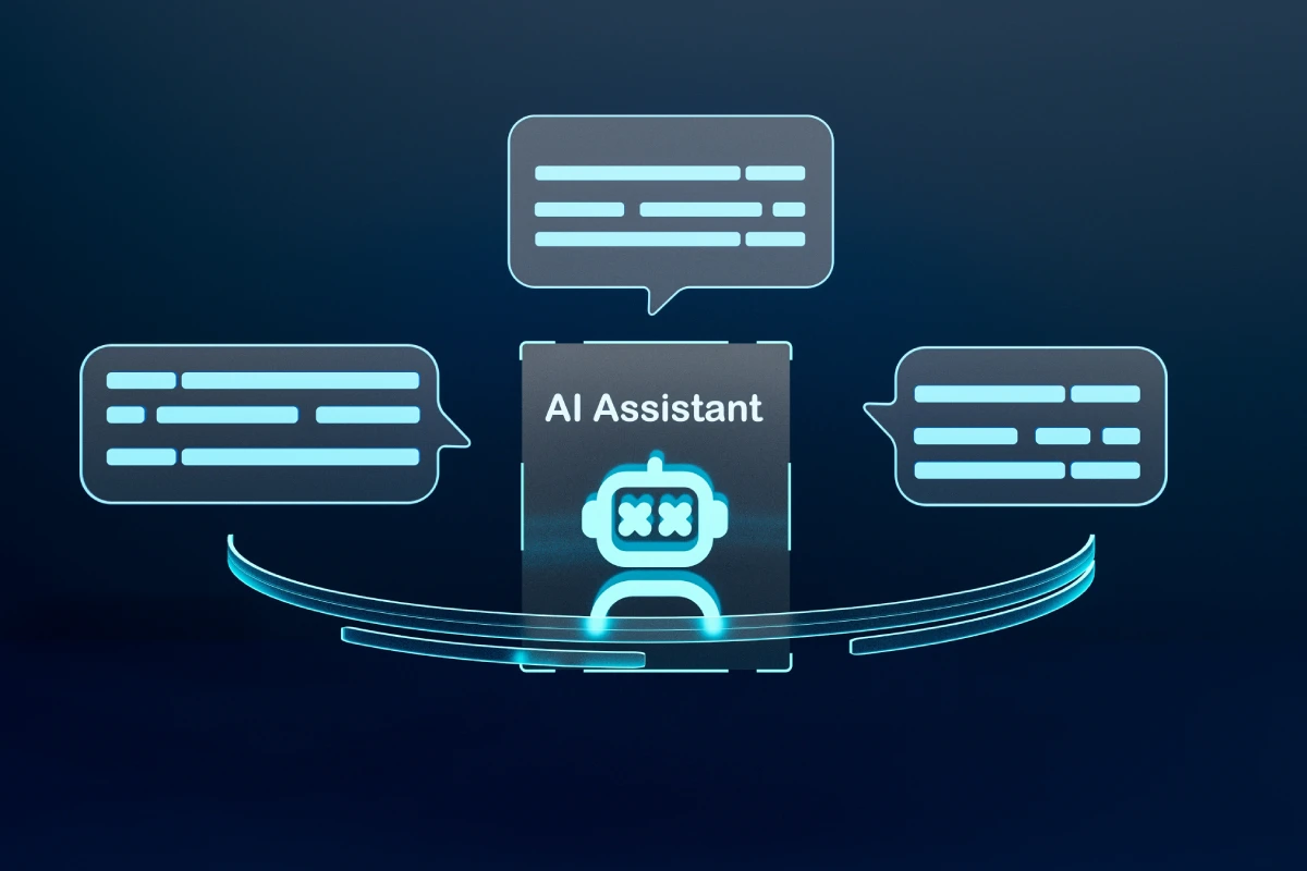AI agent working alongside a team